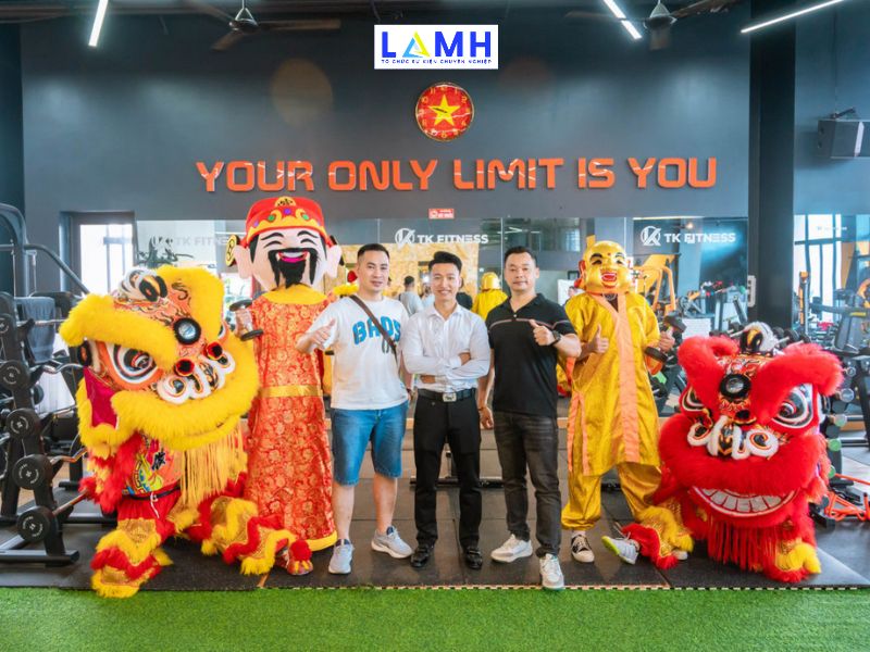 tổ chức sự kiện khai trương phòng gym HCM