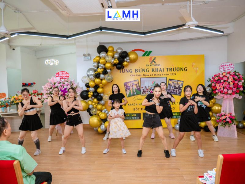 Cần trải qua 5 bước cơ bản để tổ chức sự kiện phòng gym quận Phú Nhuận