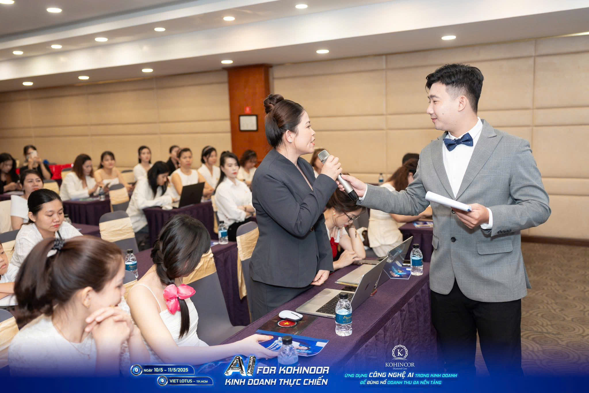 MC Hồ Lâm - MC đào tạo, khóa học