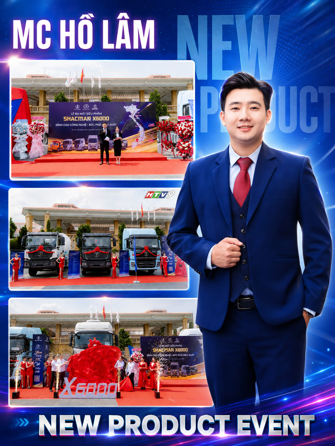 MC Hồ Lâm có 5 năm kinh nghiệp – Người dẫn dắt cảm xúc và kết nối cho những sự kiện chuyên nghiệp