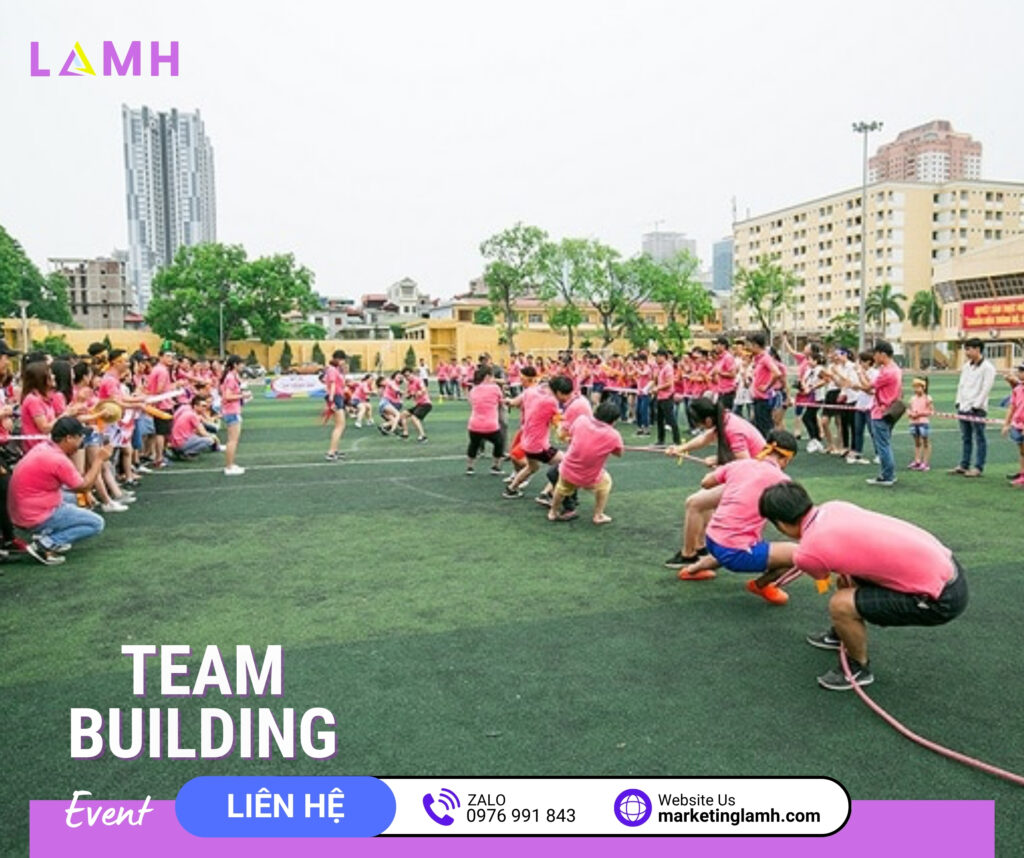 Tổ chức sự kiện hội thao, team building HCM