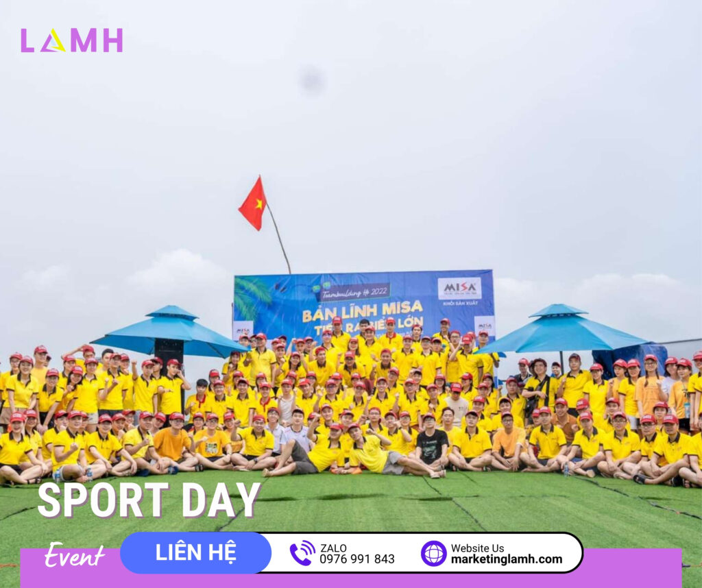 Tổ chức sự kiện hội thao, team building HCM