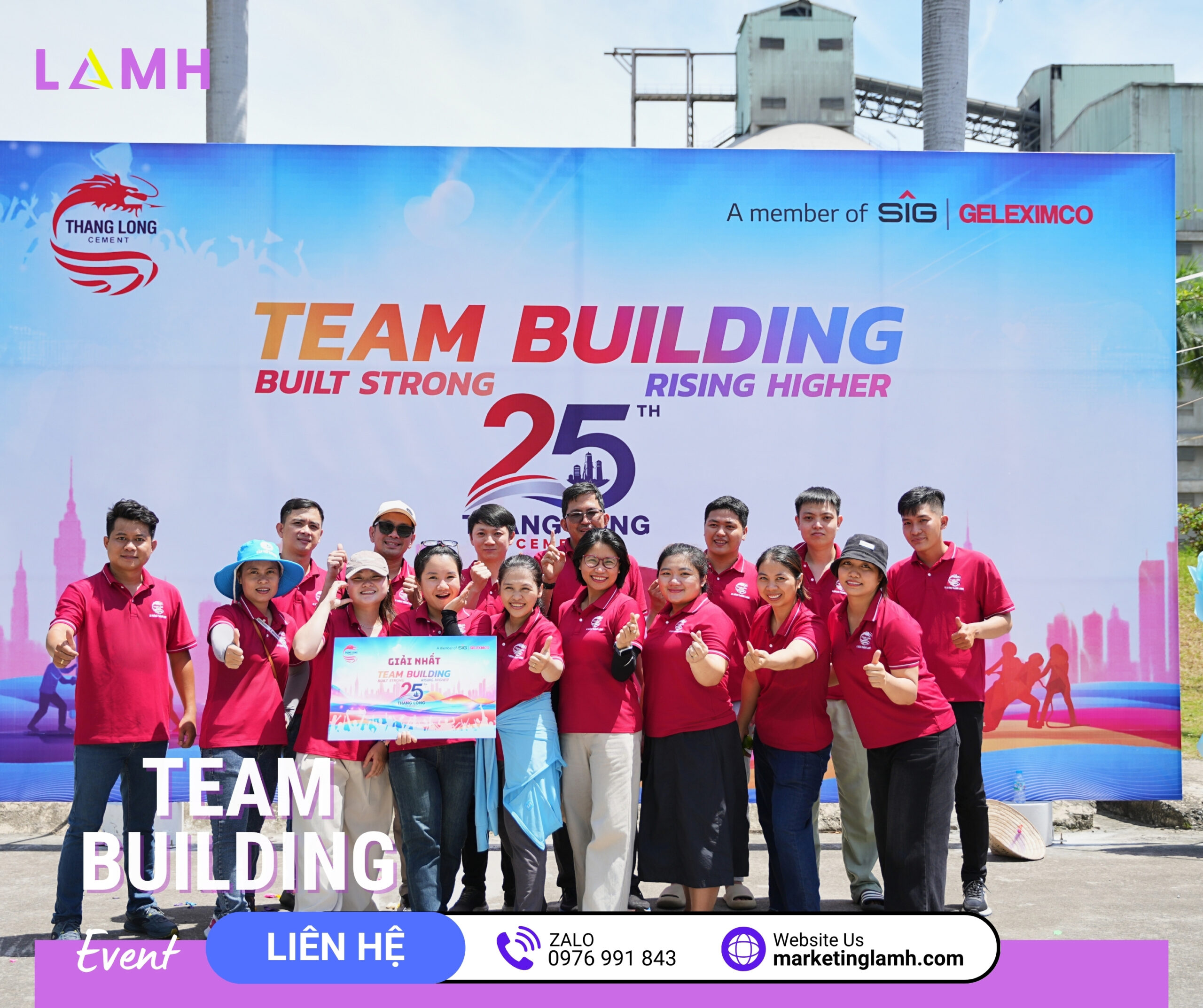 đơn vị tổ chức Teambuilding, hội thao tại TP.HCM, Vũng Tàu, Phan Thiết