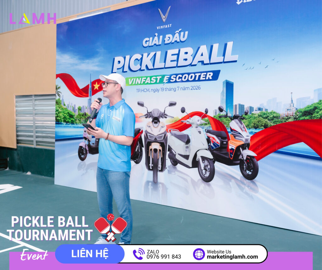 LAMH EVENT Tổ Chức Thành Công Giải Đấu VINFAST E-SCOOTER – Đơn Vị Tổ Chức Giải Đấu Thể Thao Chuyên Nghiệp Tại TP.HCM, Đồng Nai, Bình Dương