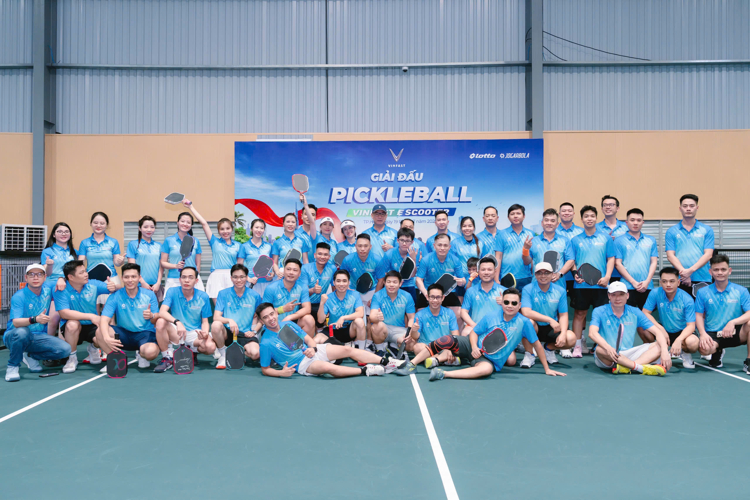 LAMH event tổ chức Giải đấu Pickleball HCM - Vinfast